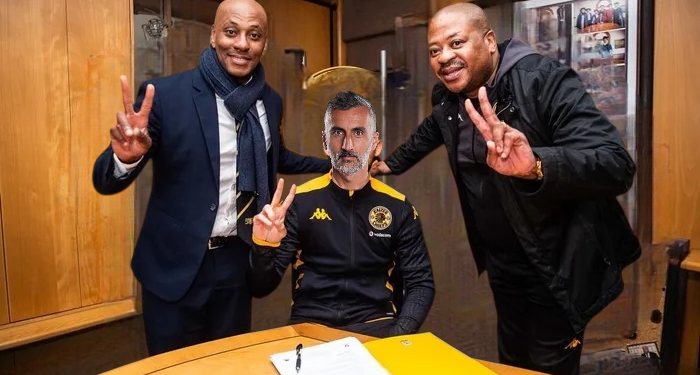 Jose riveiro signs with kaizer chiefs..